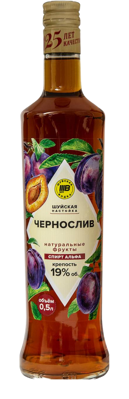 Настойка сладкая "Шуйская на Черносливе"