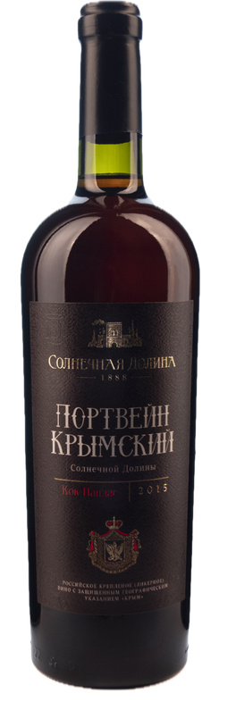 Ликерное вино РЗГУ "Крым" Портвейн Крымский