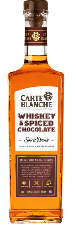 Настойка Carte Blanche Whiskey&Spiced Chocolate Flavour